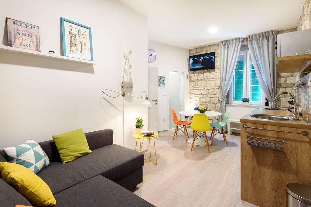 Apartment Fabijanko Oldtown Trogir Luaran gambar